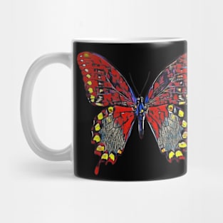 Butterfly Tie Dye art design Mug